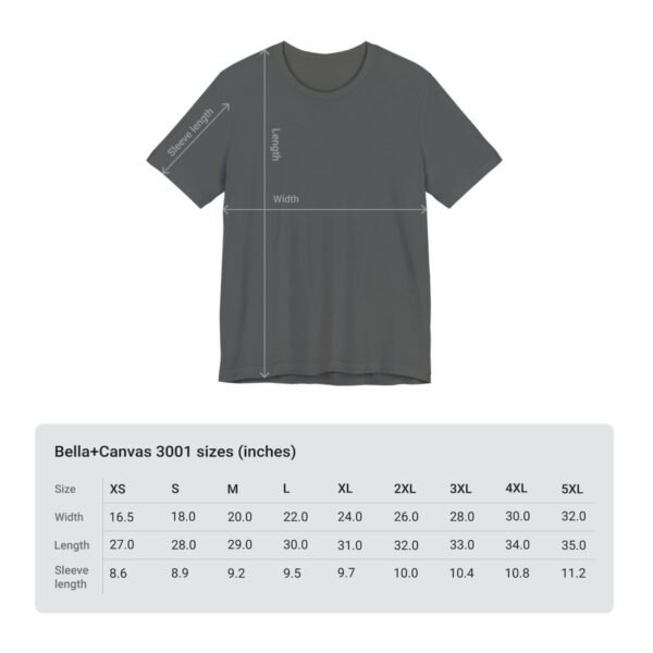 Unisex Jersey Short Sleeve Tee - Image 29