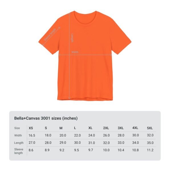 Unisex Jersey Short Sleeve Tee - Image 29