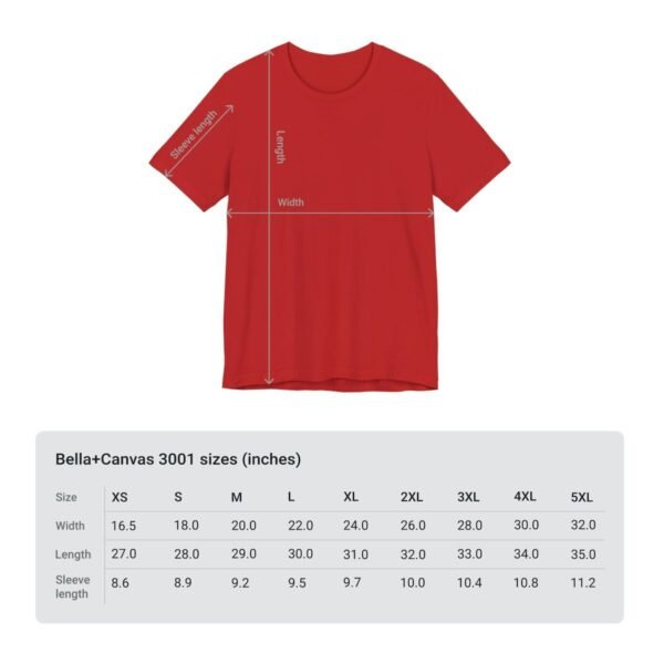 Unisex Jersey Short Sleeve Tee - Image 29