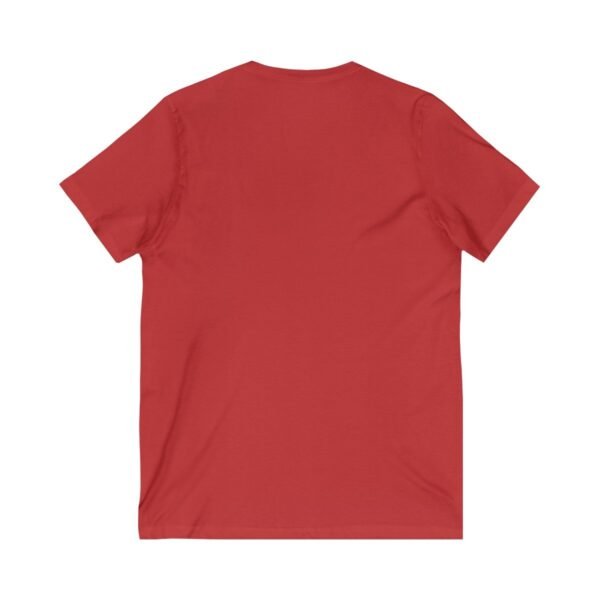 Unisex Jersey Short Sleeve V-Neck Tee - Image 2