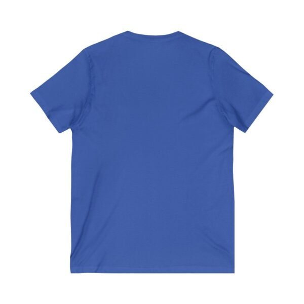 Unisex Jersey Short Sleeve V-Neck Tee - Image 2
